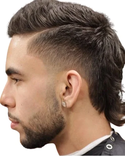 fade mullet haircut variations