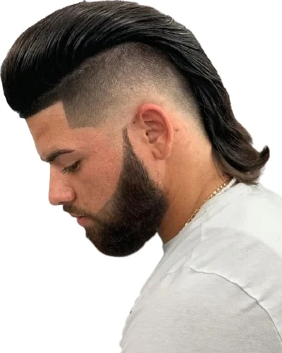 High-Fade Mullet