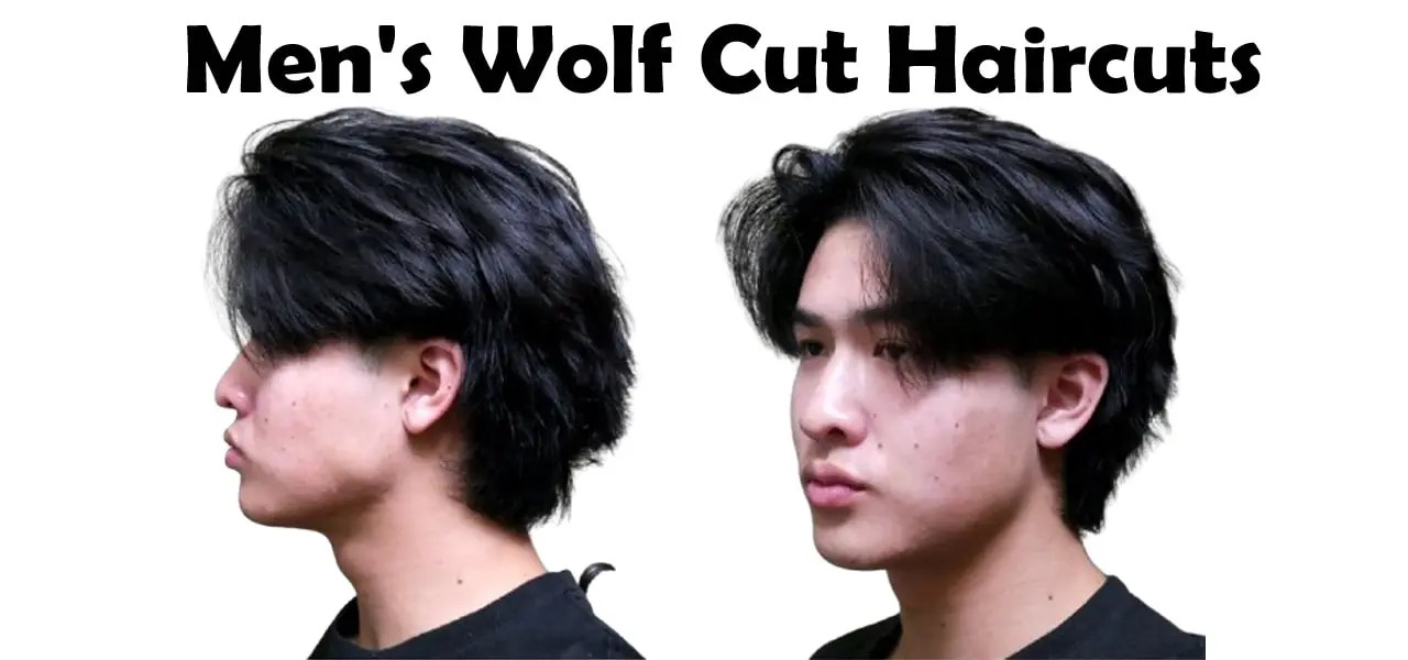 Men's wolf haircuts