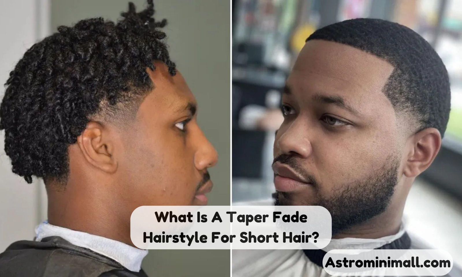 Taper Fade Hairstyle For Short Hair